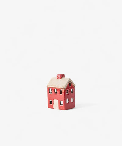 Alsace Petite Tea Light Chalet Red Cream YA0088