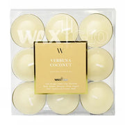 'W' SCENTED RANGE 4 HOUR TEALIGHTS (9pk)