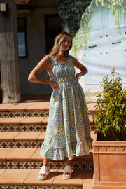 Thing Thing Laramie Dress in Sky Garden 8576 02