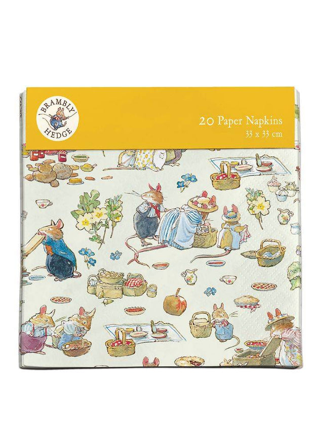 Museums & Galleries 20 Pkt Paper Napkins (non-Christmas)