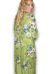 Helga May Bundle Flora Button Sleeve Hem Dress