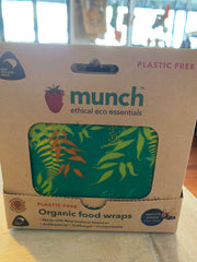 Munch Beeswax Organic Food Wrap Medium Single 618