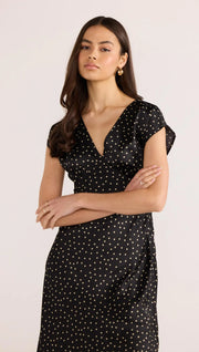 Mink Pink Jemma Polka Bias Midi Dress 2502764 COMING SOON