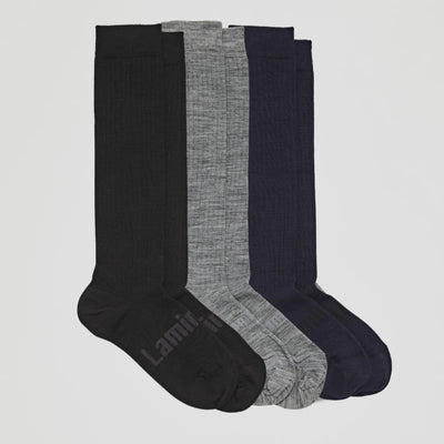 Lamington Merino Wool Knee High Socks | WOMAN + MAN | Essential