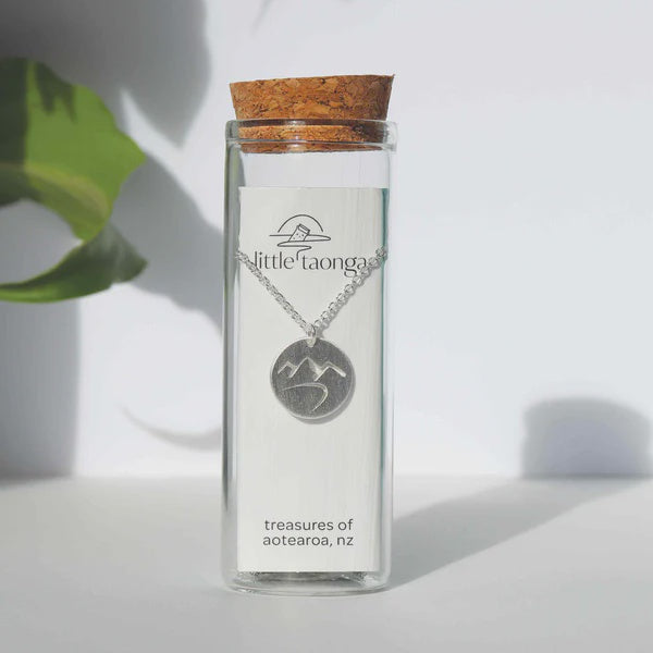 Little Taonga  Mountains Maunga Necklace