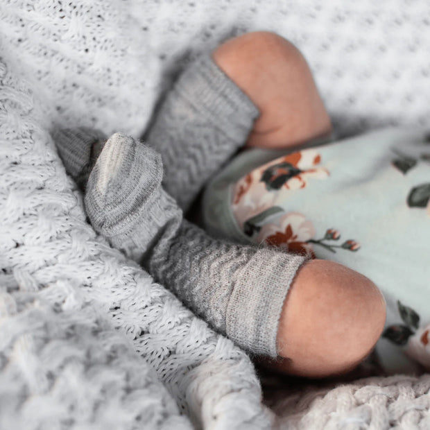 Lamington Merino Wool Crew Socks | BABY | Bunny