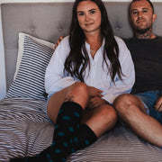 Lamington Merino Wool Knee High Socks | woman / small unisex| Neo