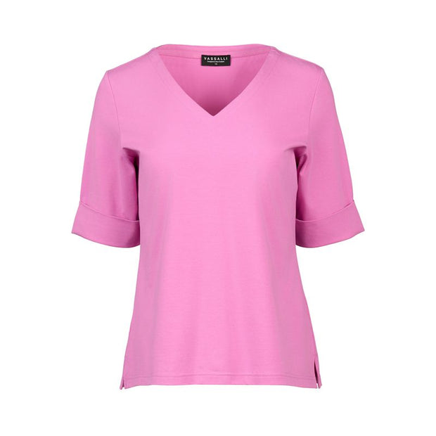 Vassalli V Neck Top 4264