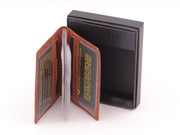 Bush Creek NV30 Boxed Leather Credit Card Holder