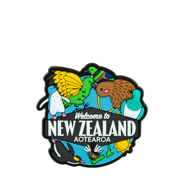 Moana Road Silicone Magnet Round