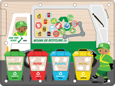 Moana Road Recycle Sorting Truck 9061