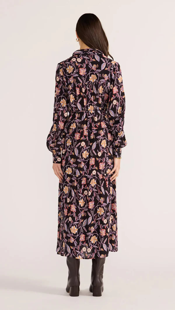 Mink Pink Regal Long Sleeve Midi Dress 2502771 COMING SOON