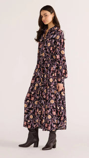 Mink Pink Regal Long Sleeve Midi Dress 2502771 COMING SOON