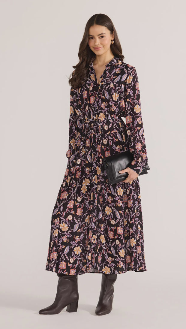 Mink Pink Regal Long Sleeve Midi Dress 2502771 COMING SOON