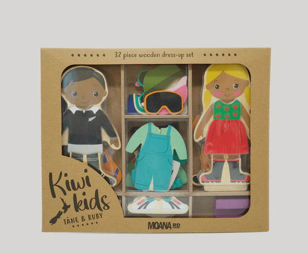 Moana Road Kiwi Kids Dress Up Set Tane and Ruby 9215 PICK UP ONLY