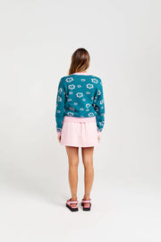 Thing Thing Rosie Jumper in Teal Candy 2353