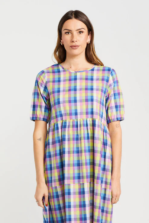 Thing Thing Tie Up Leah Dress in Summer Picnic 8516