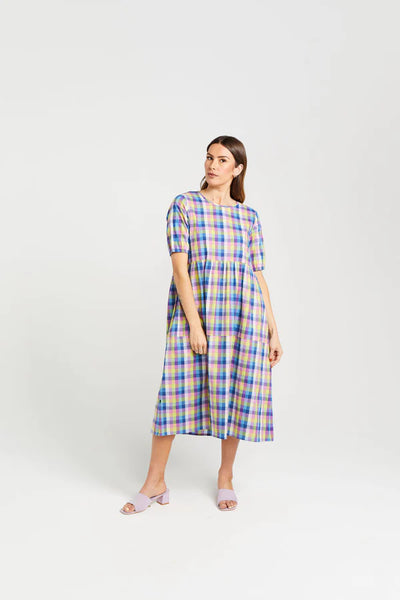 Thing Thing Tie Up Leah Dress in Summer Picnic 8516