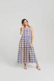 Thing Thing Ziggy Zag Dress in Summer Picnic 8518