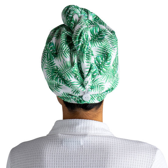 Lemon Lavender Plot Twist Microfibre Turbo Towel