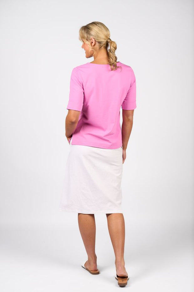 Vassalli V Neck Top 4264