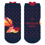 DQ Kiwiana Socks Fun Fantail 7507sk