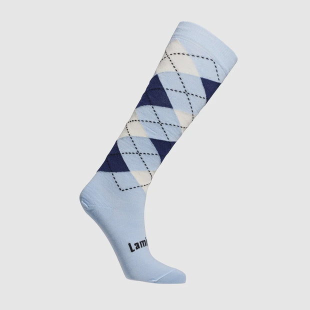 Lamington Merino Wool Knee High Socks | WOMAN | Saddle