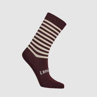 Lamington Merino Wool Crew Socks | WOMAN /  SMALLER UNISEX | Portobello