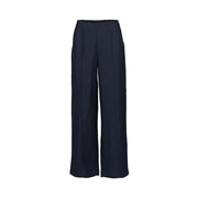 Vassalli Ink Wide Leg Full Length Pant with Elastic Back 5017