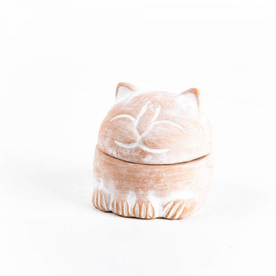 Trade Aid Cat Citronella Candle 7413