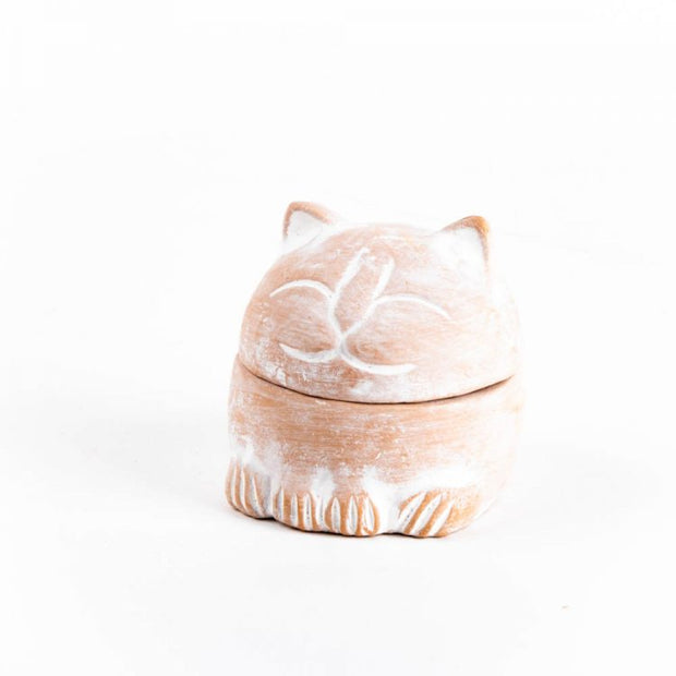 Trade Aid Cat Citronella Candle 7413