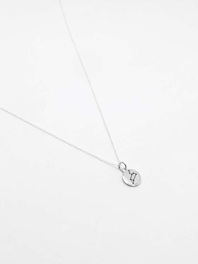 Some Sterling Silver Mini Star Sign Necklace Leo 896