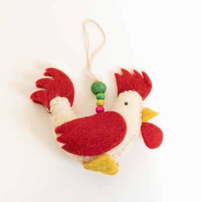 Trade Aid Felt  Rooster 7969 decoration