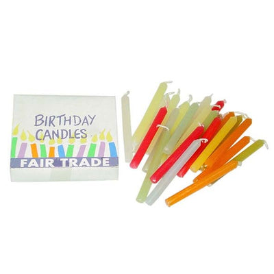 Trade Aid Pack Of 24 Birthday Candles 360