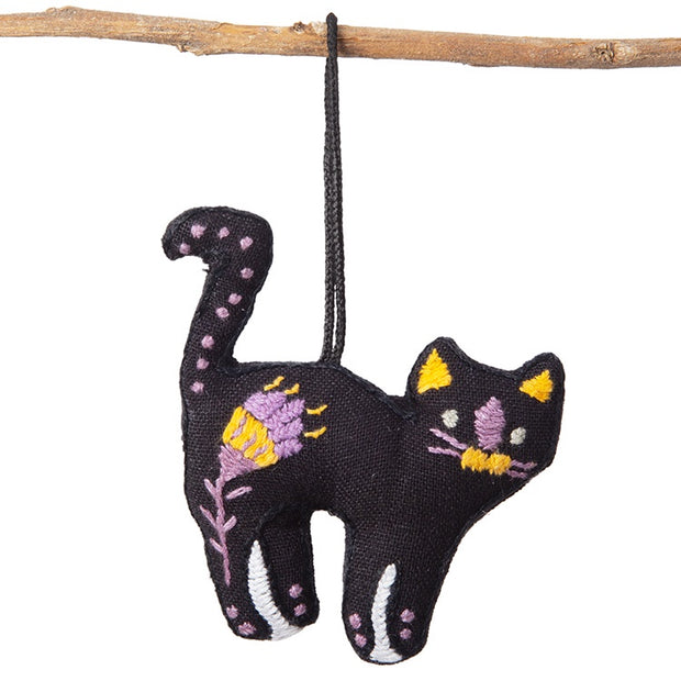 Trade Aid Black Cat Decoration 175
