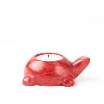 Trade Aid Red Turtle Candle Holder 09.22.49