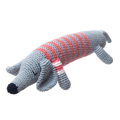 Trade Aid Crochet Stripy the dog toy 09.33.4231