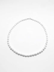Some Sterling Silver Classic Pearl (AAA) Necklace 911
