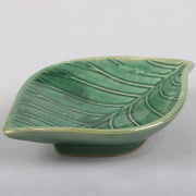 Trade Aid Small Green Leaf Dish 22.03.7294