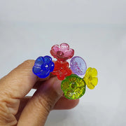Rainey Design Glass Flower Art Mini Flowers Single