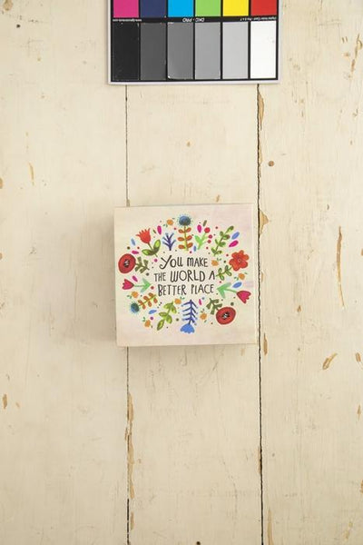Natural Life Happy Box 023 You Make the World a Better Place