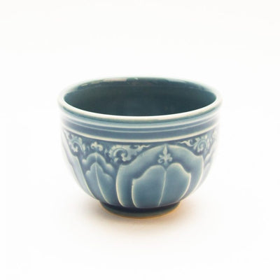 Trade Aid Blue Lotus Teacup 7292