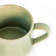 Trade Aid Green Stoneware Cup 27.08.66