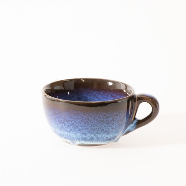 Trade Aid Dark blue wash latte cup 28.02.307