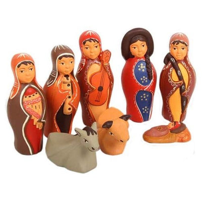 Trade Aid Large Ceramic Nativity Set 17.03.5829