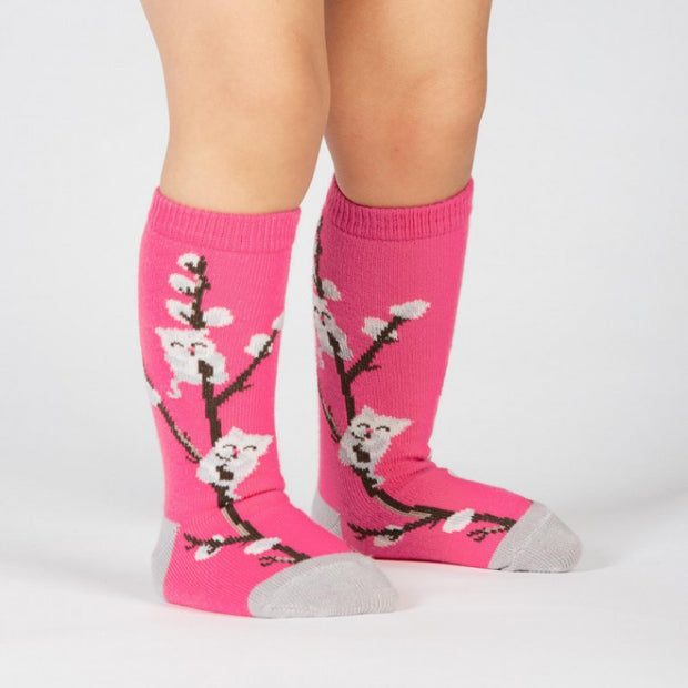 Sock it To Me Toddler Knee - Kitty Willow Age 1-2