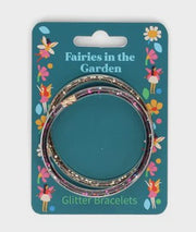 Rex London  Fairies in the Garden - Glitter Bracelets - Set of two