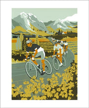 Art Angels - Vineyard Cyclists - Card 1813