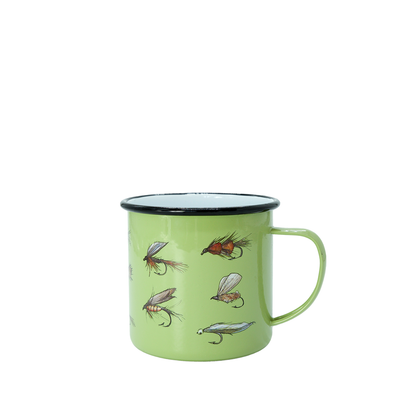 Moana Road Enamel Mug Fly Fishing 649a