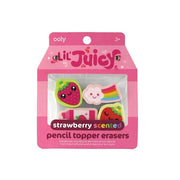 Ooly - Set of 4 - Pencil Topper Eraser